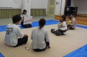 三日市公民館「子育てわいわいルーム」の様子