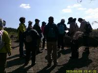 晴天に恵まれました。