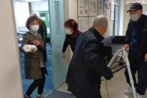 三日市公民館「公民館清掃」の様子