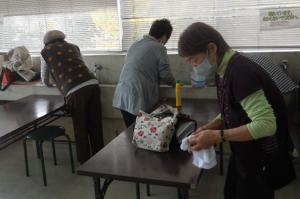 三日市公民館「公民館清掃」の様子