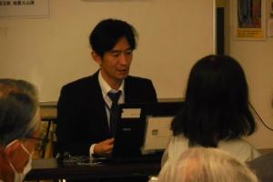 「地震と津波に備える」講座の様子