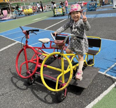 色んな自転車に乗ったよ