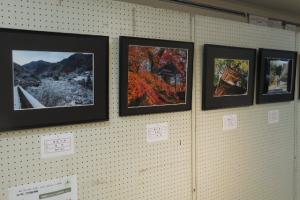 「奥河内ロビー写真展」の様子