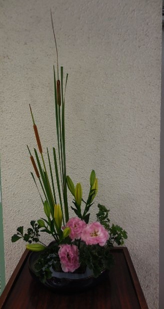三日市公民館クラブ「華道」の作品