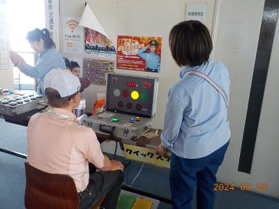 高齢者四輪スクール　当日写真