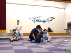 親子ドローンプログラミング体験