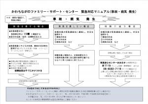 緊急対応マニュアル(事故・病気 発生時)