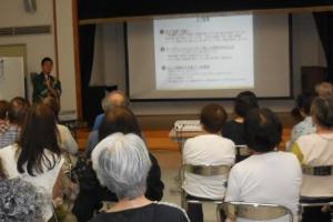 「みなさん、こんにちは！営業部長です！」講座の様子