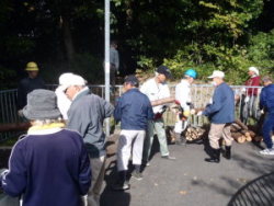 緑地斜面の階段づくりの画像3