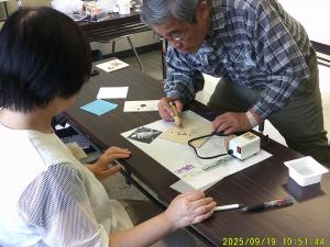 講師指導中