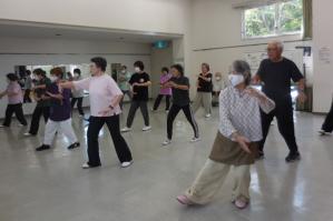 活動発表会「楽悠太極拳」発表の様子