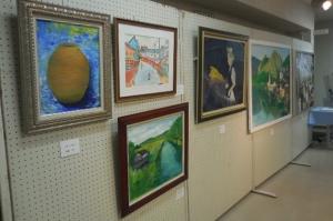 活動発表会「いわわき」展示の様子