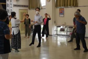 活動発表会「杏」発表・体験の様子