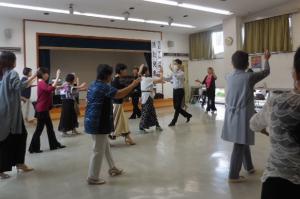 活動発表会「杏」発表・体験の様子