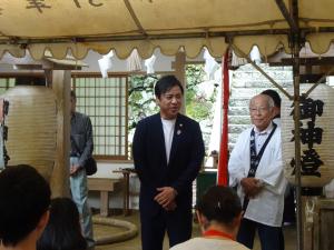 川上神社 秋季例大祭稚児相撲大会