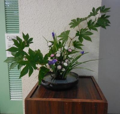 三日市公民館クラブ「華道」の作品