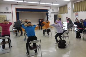 活動発表会「シルバー健康武道会」の様子