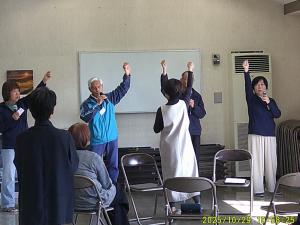 太陽がくれた季節も振りをつけて歌いました。