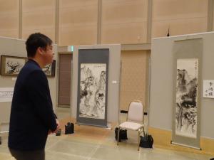 河内長野市文化祭　水墨画展