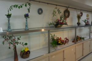 三日市公民館クラブ「ラベンダー」展示の様子