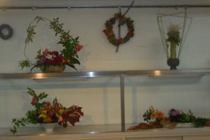 活動発表会「ラベンダー」展示の様子