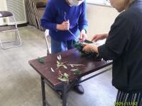 巻いています。