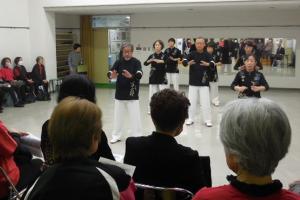 活動発表会「金剛」発表の様子