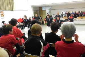 活動発表会「金剛」発表の様子