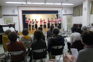 活動発表会「アンサンブルアンジェリーク」発表の様子