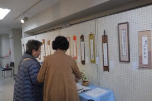 活動発表会「俳句」展示の様子