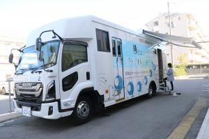 集団がん検診胃がん検診車