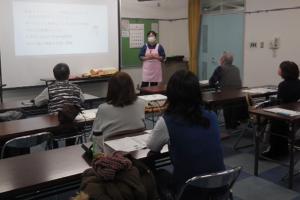 「あなたの毎日を点検」講座の様子