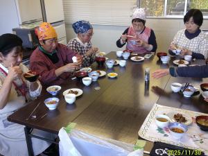 みんなで食べました。