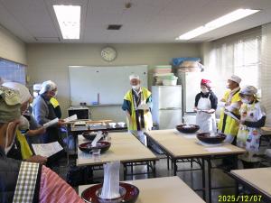 粉の混ぜ方から説明