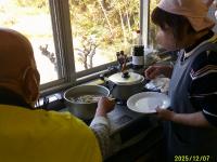 試食分を茹でています。