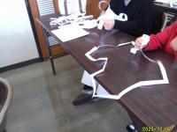 輪っかを切りました。