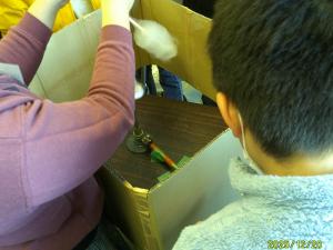 綿菓子が出来ました。