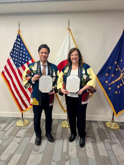 カーメル訪問の様子