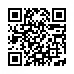 ささえあいフォーラムの申し込みフォームQRコード