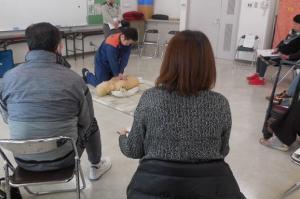 「救命入門コース」講座の様子