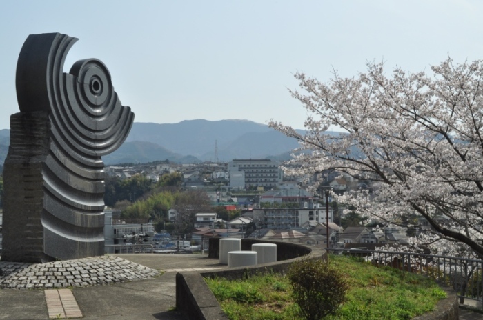 中片添町からの岩湧山を望むの画像