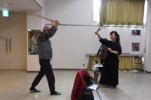 「居合に学ぶスウィング法則」講座の様子