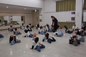 「キッズステップダンス　ミニ発表会」の様子