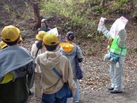 烏帽子形城跡里山保全活動3