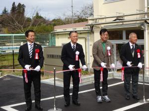 加賀田小学校・公民館複合化オープニングセレモニー