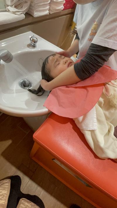 美容室デビュー