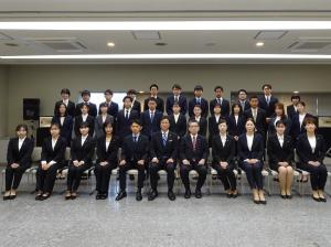 新規採用職員辞令交付 訓示