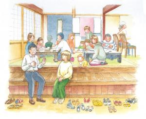 計画本編内で使用している地域食堂のイメージ画像