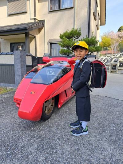 いざ、入学式へ!