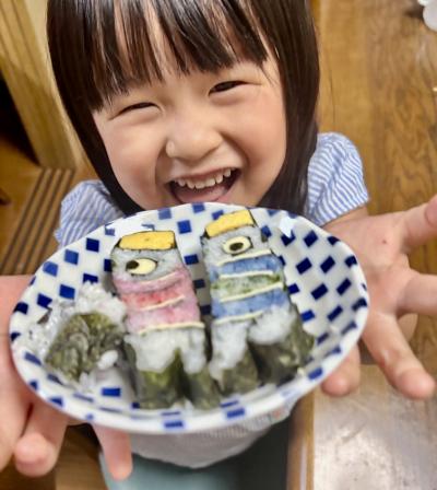 鯉のぼりのクッキング
